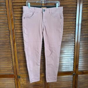 reCreation Women's Stretch Jeans - Cropped, Mid-Rise Skinny - 33W 27L Size 8